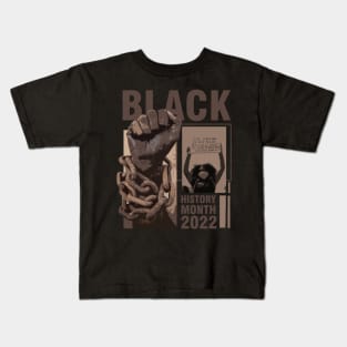 black history month 2022 Kids T-Shirt